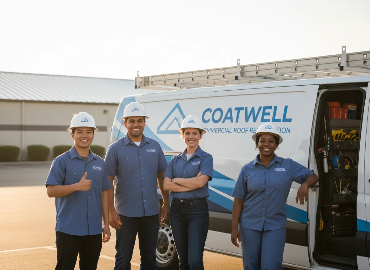 Commercial roof coating company in Thornton, NH